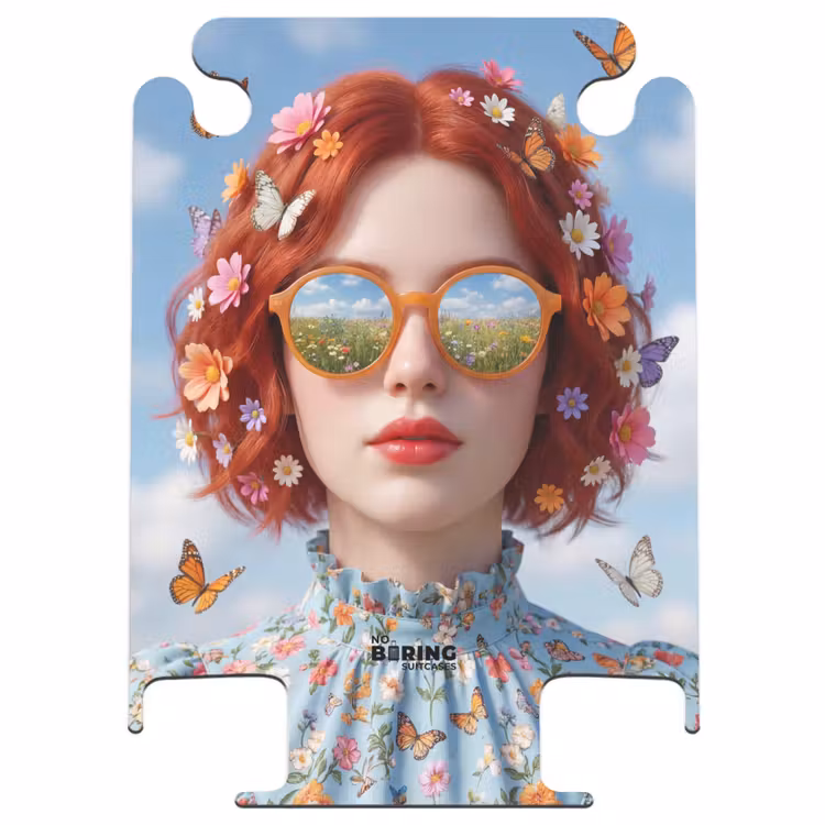 CaseSwap™ - Frau – Blumen – Sommer – Porträt – Farbenfroh — 1