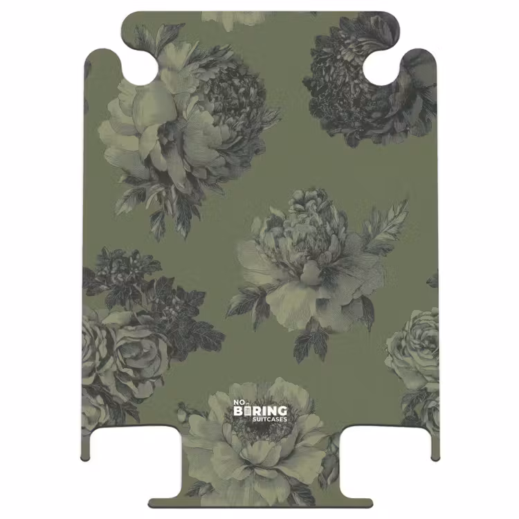 CaseSwap - Klassisch – botanisch – olivgrün – Blumen — 1