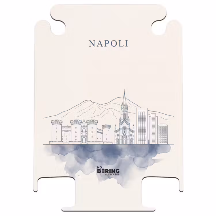 CaseSwap™ - Neapel – Skyline – Italien – Strichzeichnung – Aquarell — 1