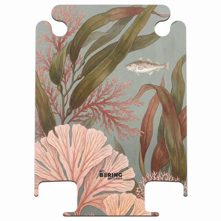 CaseSwap™ - Unterwasser – Pflanzen – Fische – Vintage – Grün — 1