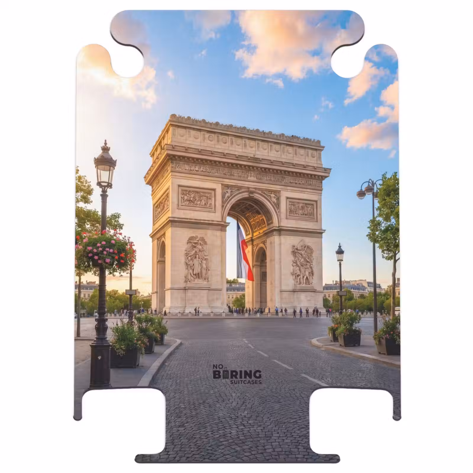 CaseSwap™ - Denkmal – Paris – Sonnenuntergang – Architektur – Gold — 1