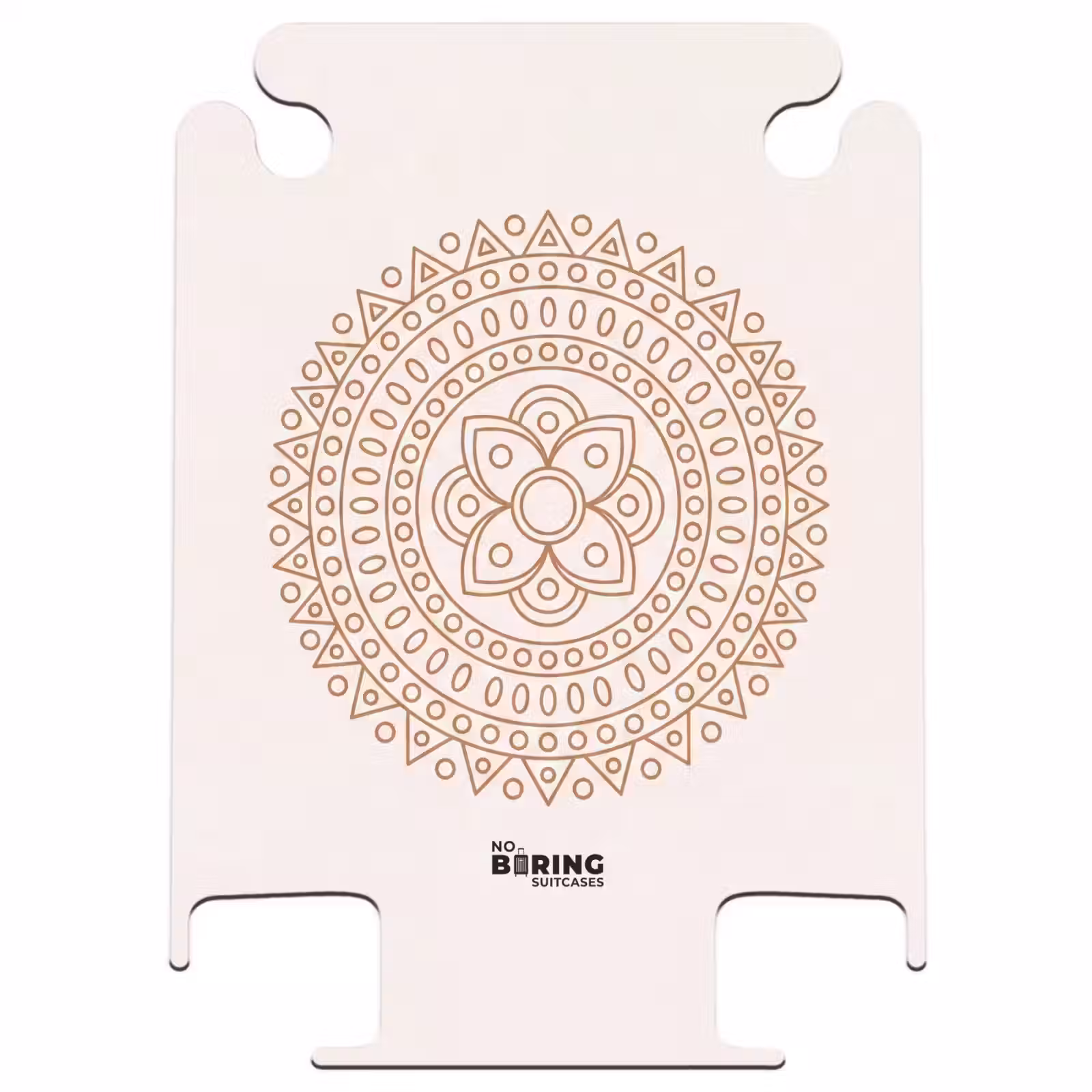 CaseSwap™ - Mandala – Geometrisch – Abstrakt – Orientalisch – Braun — 1
