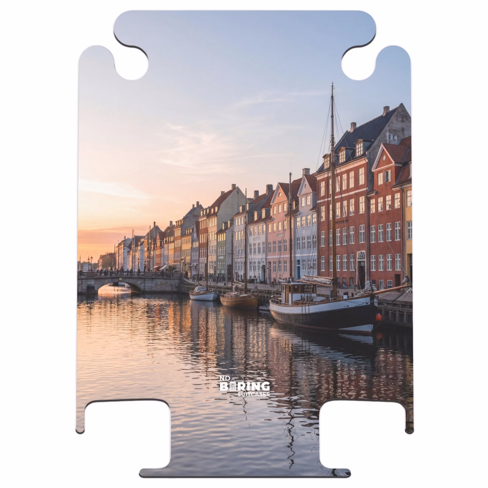 CaseSwap™ - Stadt – Kanal – Sonnenuntergang – Klassisch – Farbenfroh — 1