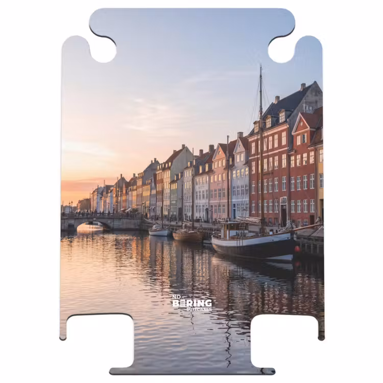 CaseSwap™ - Stadt – Kanal – Sonnenuntergang – Klassisch – Farbenfroh — 1