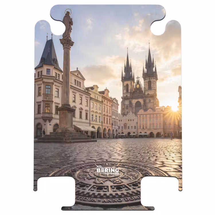CaseSwap™ - Stadt – Prag – Morgen – Architektur – Gold — 1
