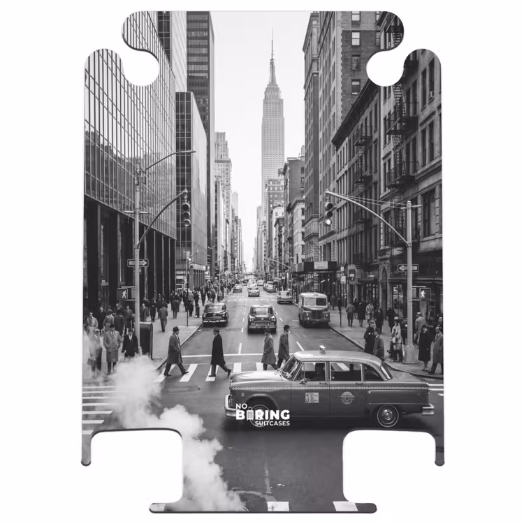 CaseSwap™ - Stadt – Straße – Gebäude – Verkehr – Schwarz-Weiß — 1