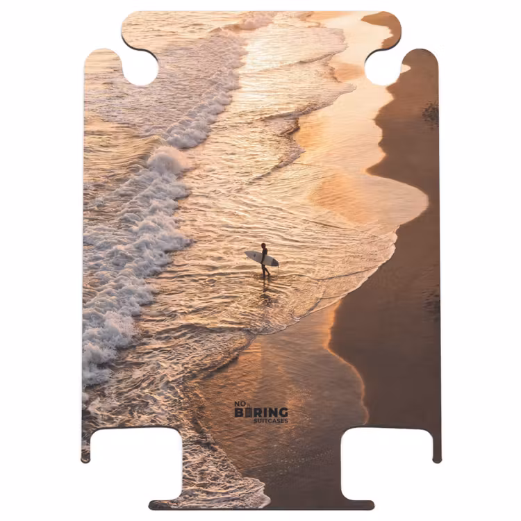 CaseSwap™ - Surfer – Strand – Sonnenuntergang – Ozean – Gold — 1