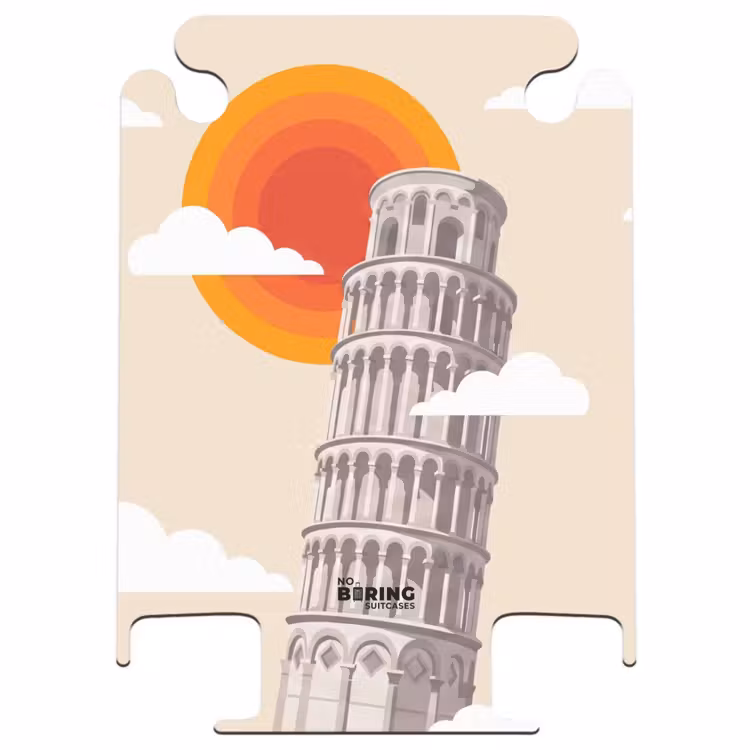 CaseSwap™ - Turm – Pisa – Architektur – Minimalistisch – Beige — 1