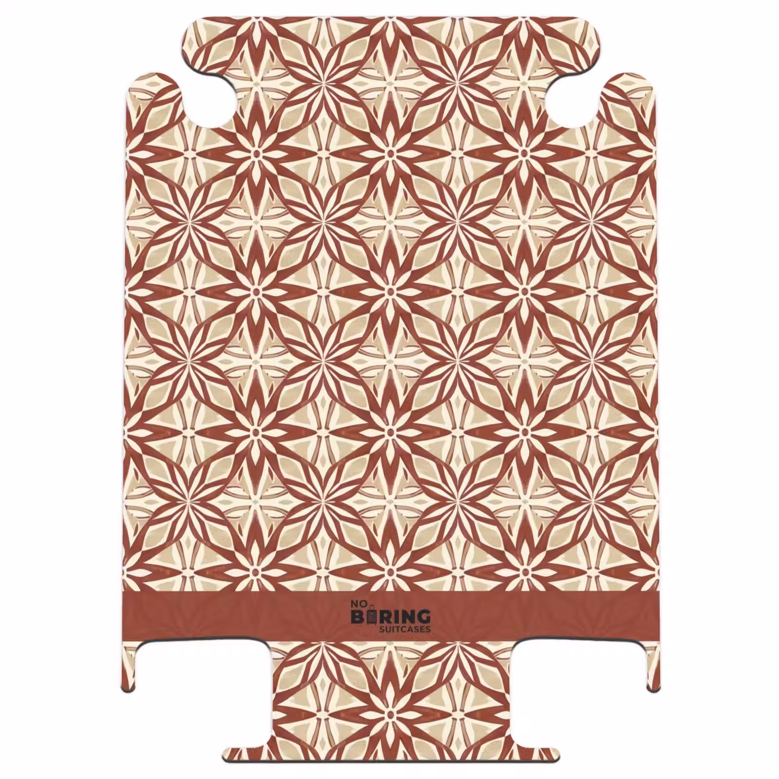 CaseSwap™ - Bordeauxrot – Geometrisch – Fliese – Muster — 1