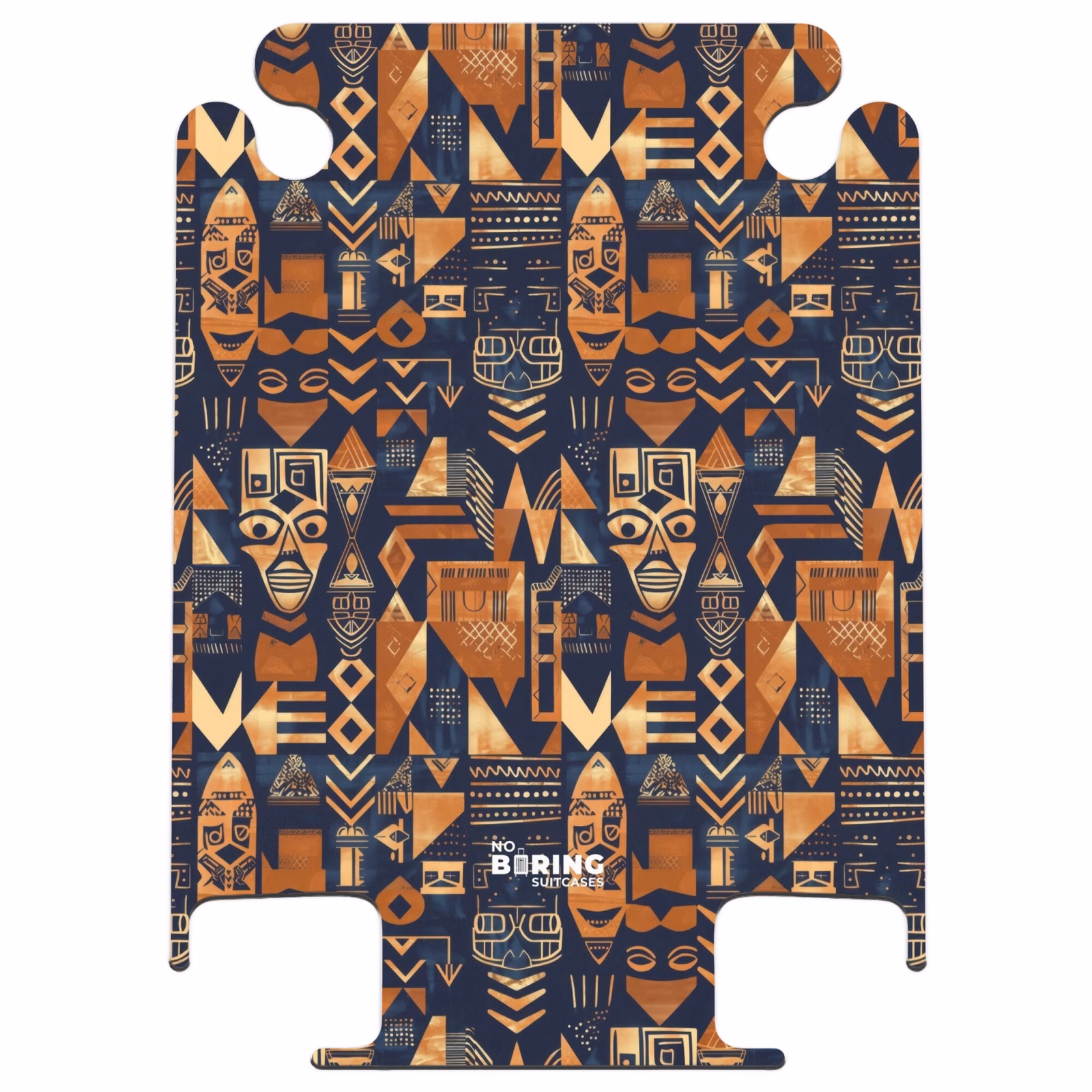 CaseSwap™ - Nachtblau – Kupfer – Tribal – Masken — 1