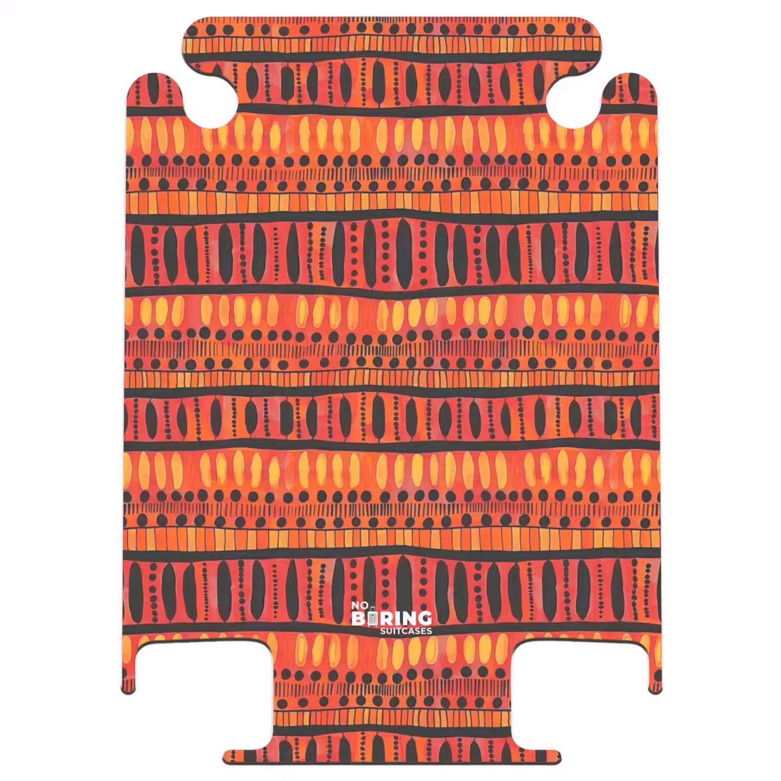 CaseSwap™ - Rot – Orange – Ethnisch – Ausdrucksstark – Muster — 1