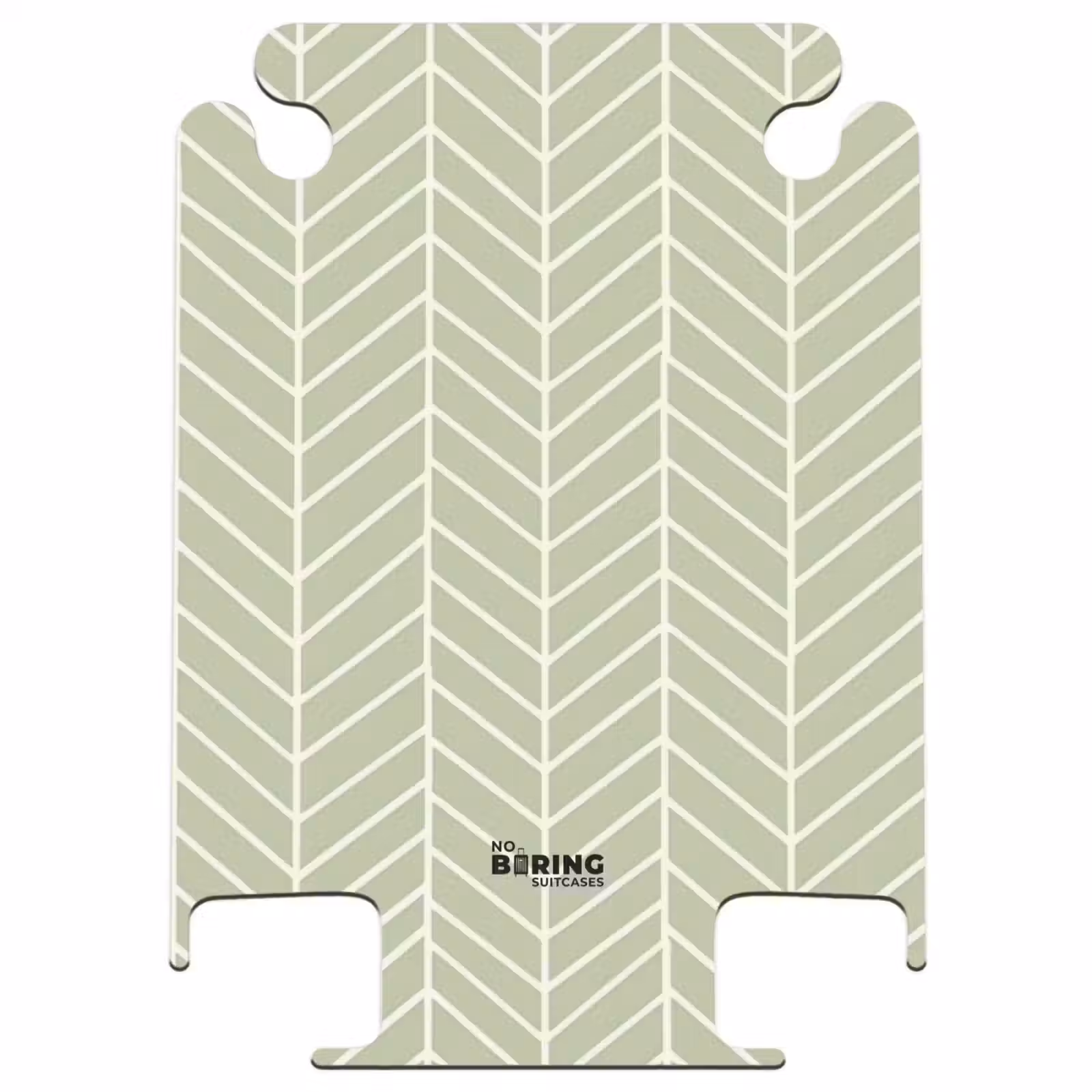 CaseSwap™ - Salbeigrün – Fischgrät – Geometrisch – Muster — 1