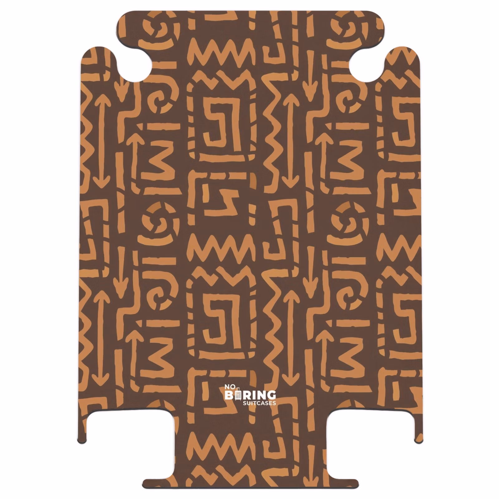 CaseSwap™ - Schokoladenbraun – Ethno – Tribal – Symbole — 1