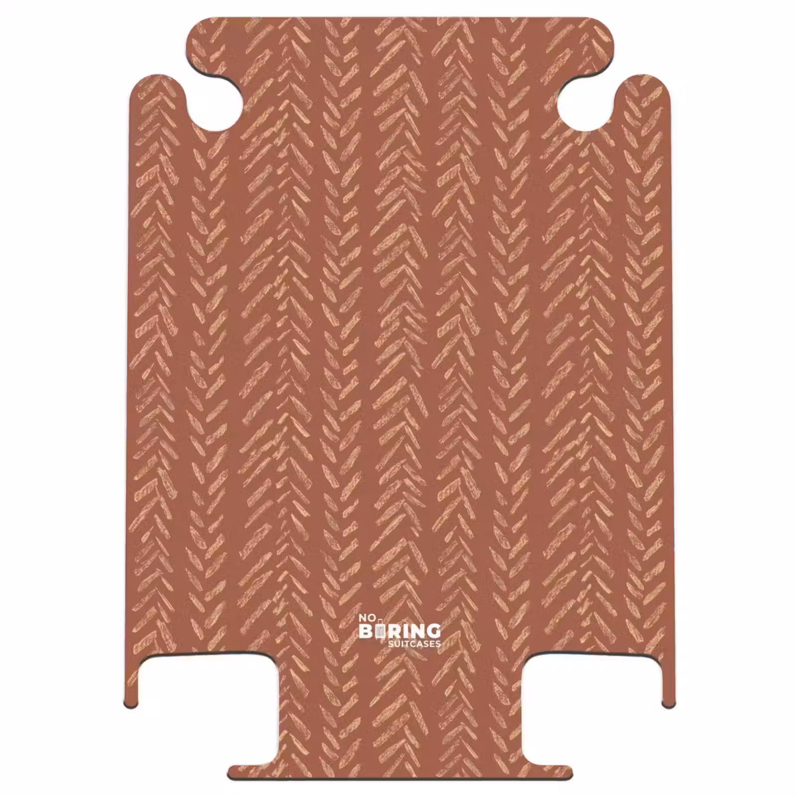 CaseSwap™ - Terrakotta – Fischgrätmuster – Handgefertigt – Muster — 1