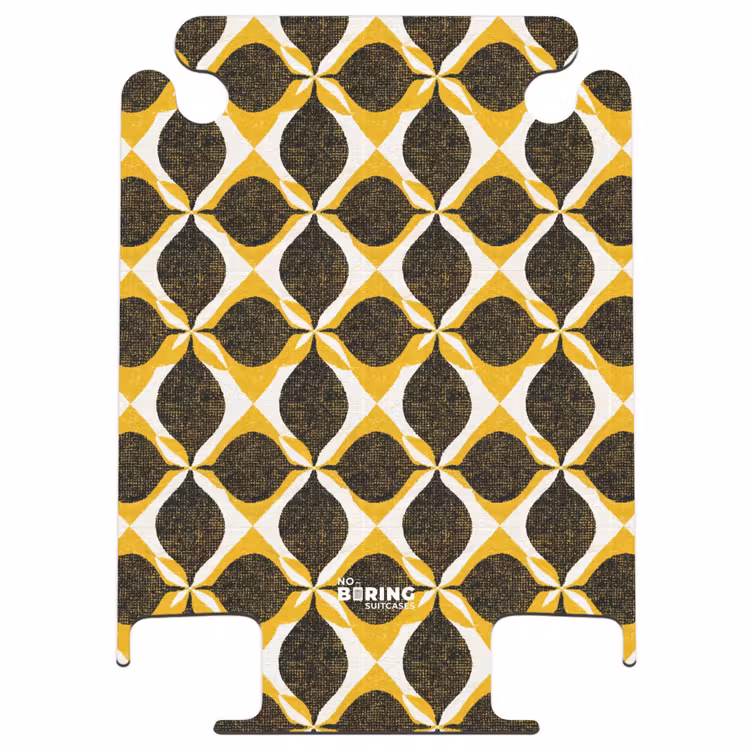 CaseSwap - Gelb – Schwarz – Geometrisch – Retro – Struktur — 1