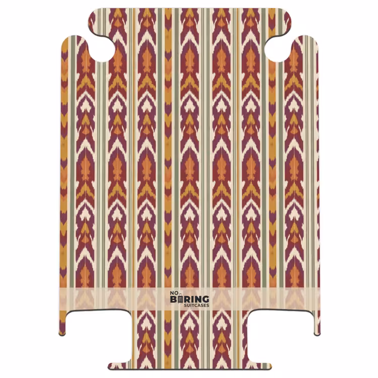 CaseSwap - Ikat – Bordeauxrot – Ethno – Muster — 1