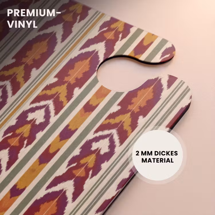 CaseSwap - Ikat – Bordeauxrot – Ethno – Muster — 6