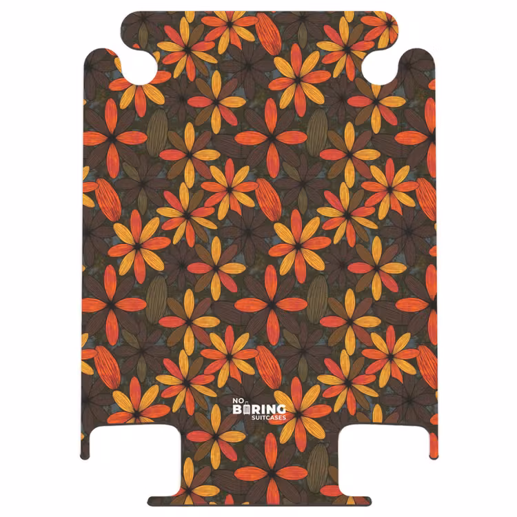 CaseSwap™ - Orange – Retro – Blumen – Herbst — 1