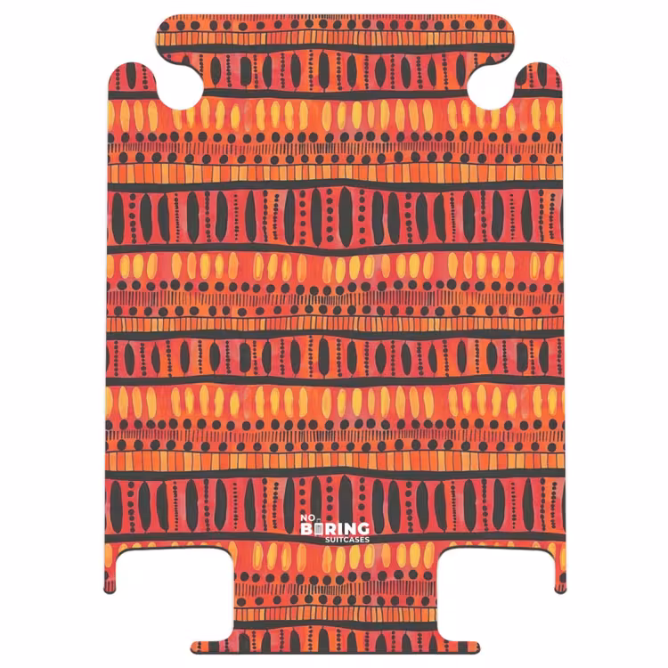 CaseSwap™ - Rot – Orange – Ethnisch – Ausdrucksstark – Muster — 1
