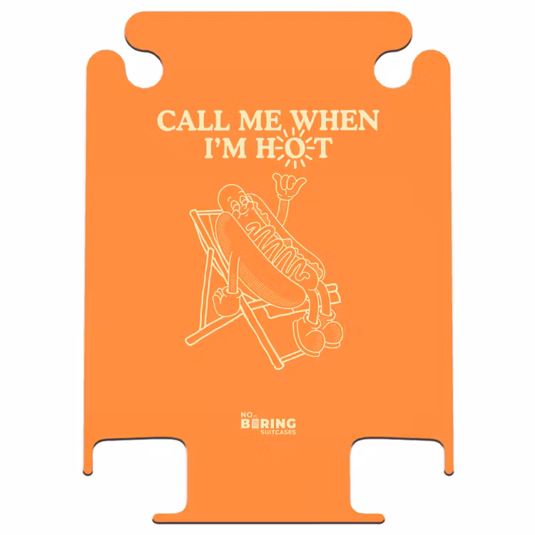 CaseSwap - Orange – Hotdog – Sonne – Weiß — 1