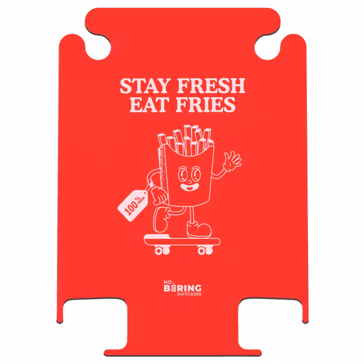 CaseSwap™ - Pommes – Rot – Skateboard — 1