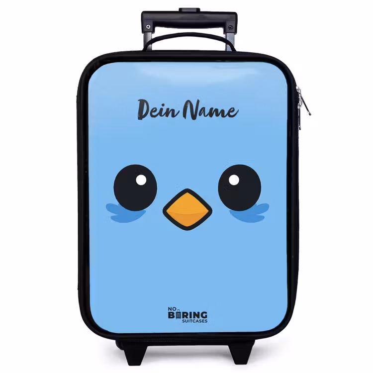 Kinderkoffer - Kawai - Vogel - Blau — 1