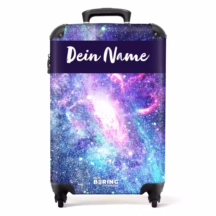Koffer mit Name - Kosmische Farbexplosion — 1