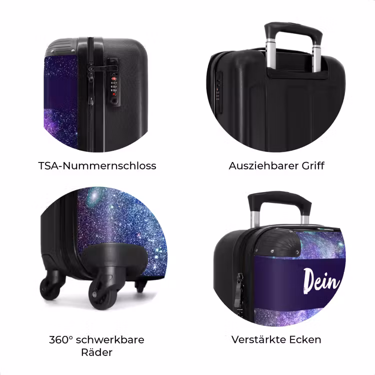 Koffer mit Name - Kosmische Farbexplosion — 8