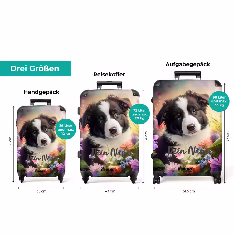 Koffer mit Name - Lasse der kleine Hund — 3