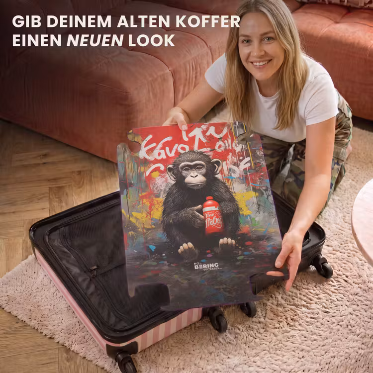 CaseSwap™ - Schimpanse vor einer Graffiti-Wand — 3
