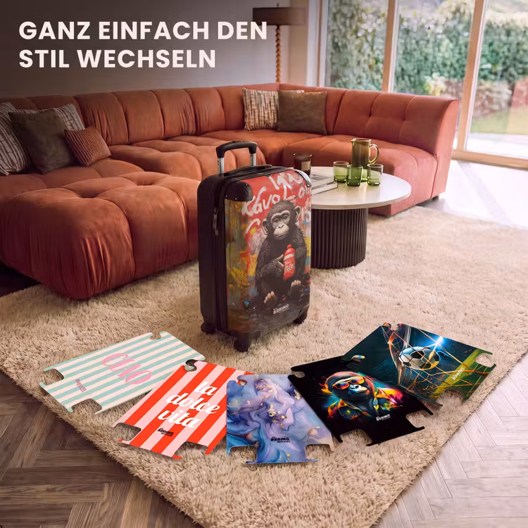 CaseSwap™ - Schimpanse vor einer Graffiti-Wand — 5