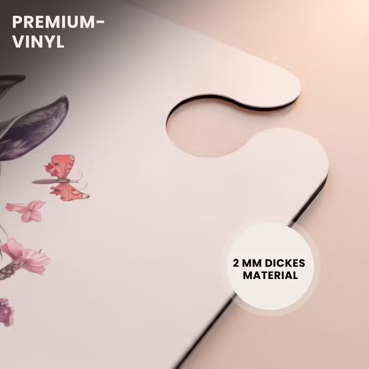 CaseSwap™ - Kopf eines weißen Pferdes, umgeben von Blumen und Schmetterlingen — 6