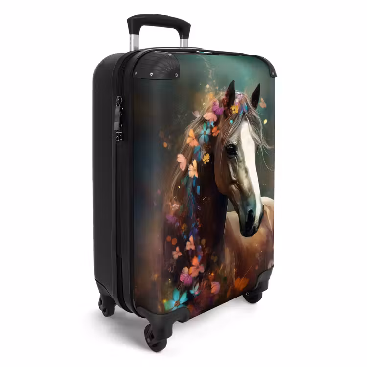 CaseSwap™ - Koffer - Tiere - Pferd - Natur - Schmetterling - Blumen — 2