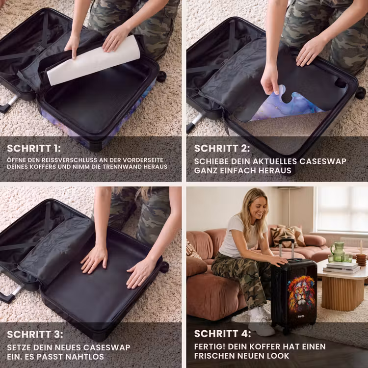 CaseSwap™ - Bunter Löwe im Graffiti-Stil — 4