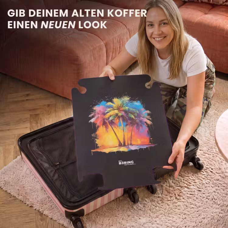 CaseSwap™ - Mit Farbe beschmierte Palmen — 3