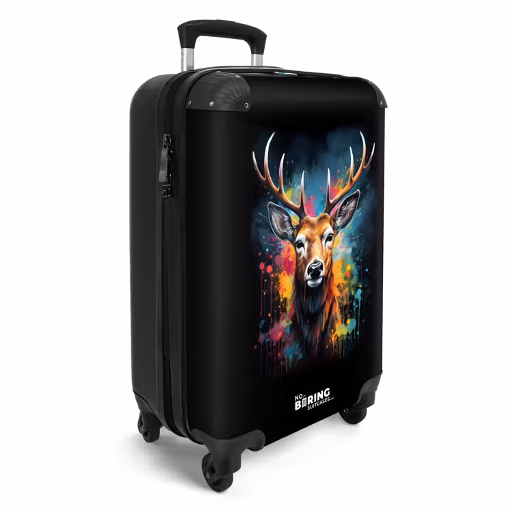 CaseSwap™ - Hirsch mit Geweih zwischen Graffiti-Spray — 2