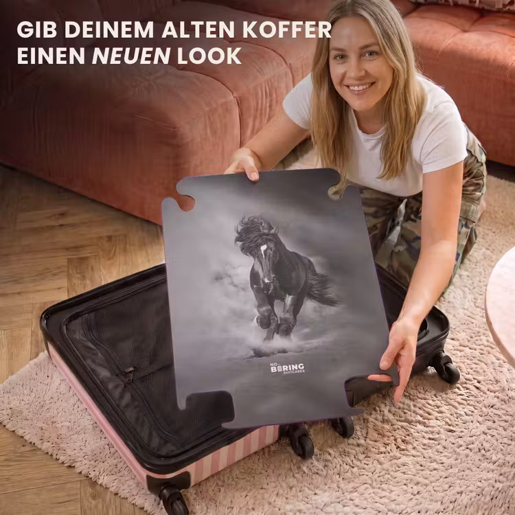 CaseSwap™ - Schwarzes Pferd im Galopp — 3