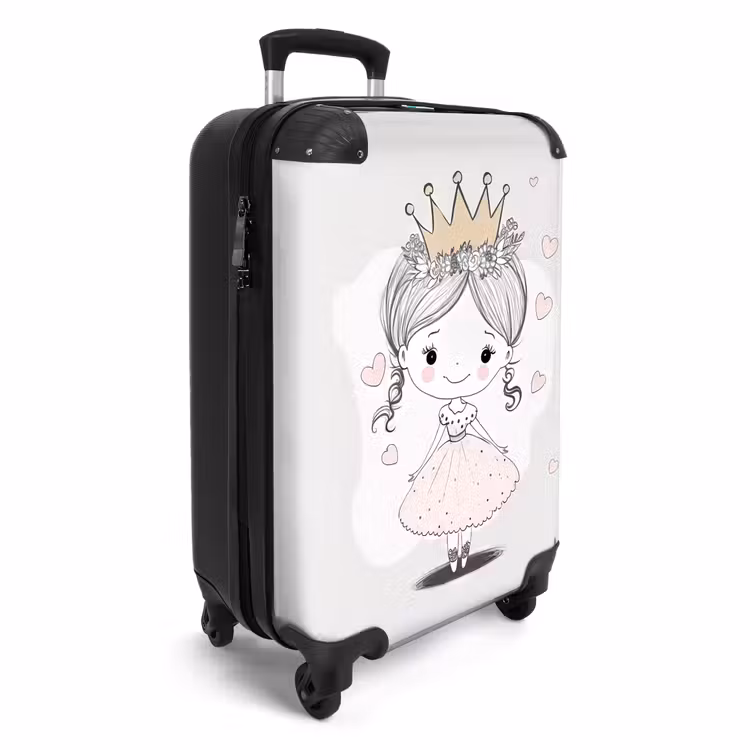 CaseSwap™ - Prinzessin mit Krone und rosa Herzen — 2