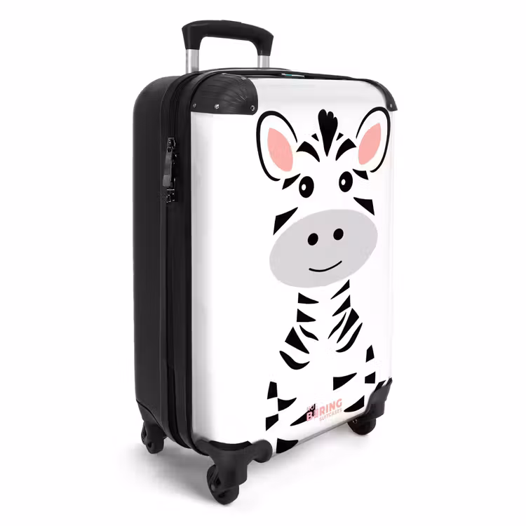 CaseSwap™ - Kinderkoffer - Zebra — 2