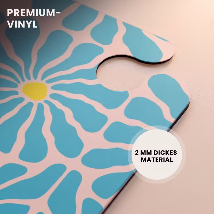 CaseSwap™ - Pastellfarbene Blumen - Blau — 6