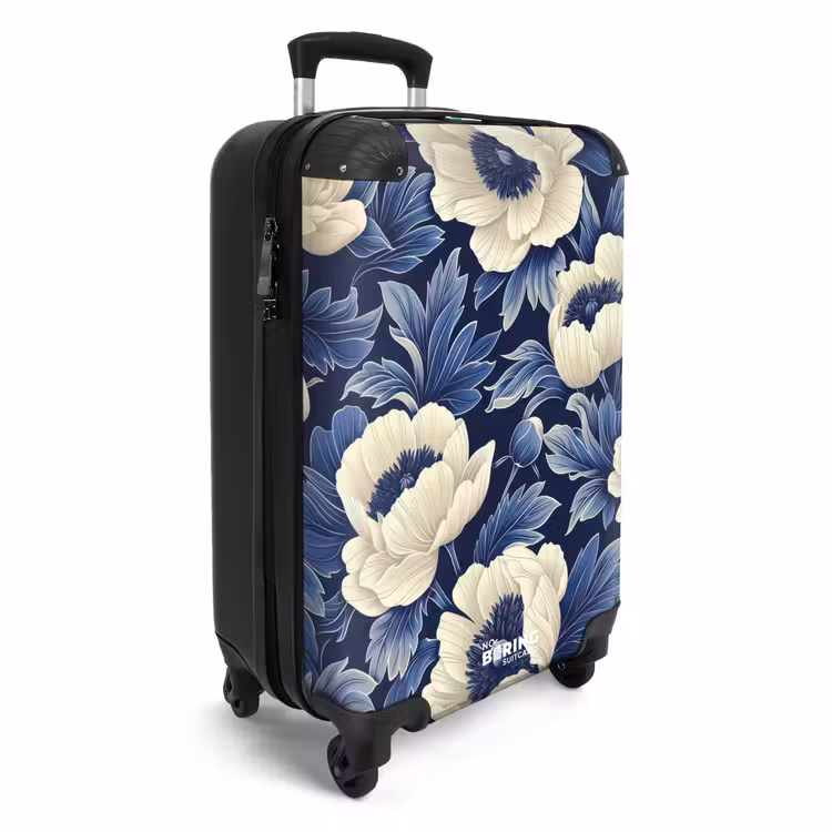 CaseSwap™ - Vintage-Blumen - Blau — 2