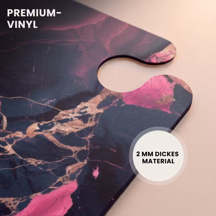 CaseSwap™ - Marmor - Fluoreszierendes Rosa in dunklem Marmor — 6
