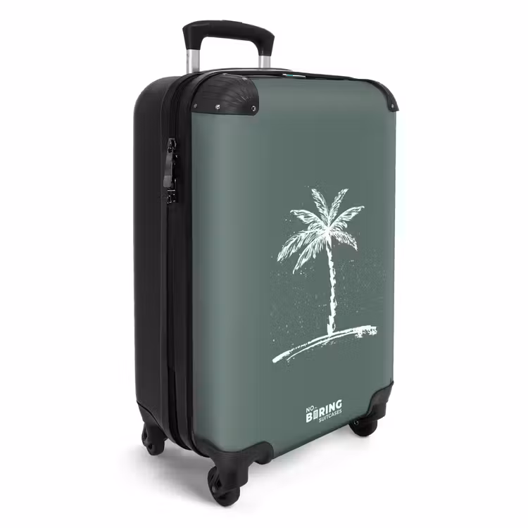 CaseSwap™ - Palmen - Palme auf salbeigrünem Hintergrund — 2