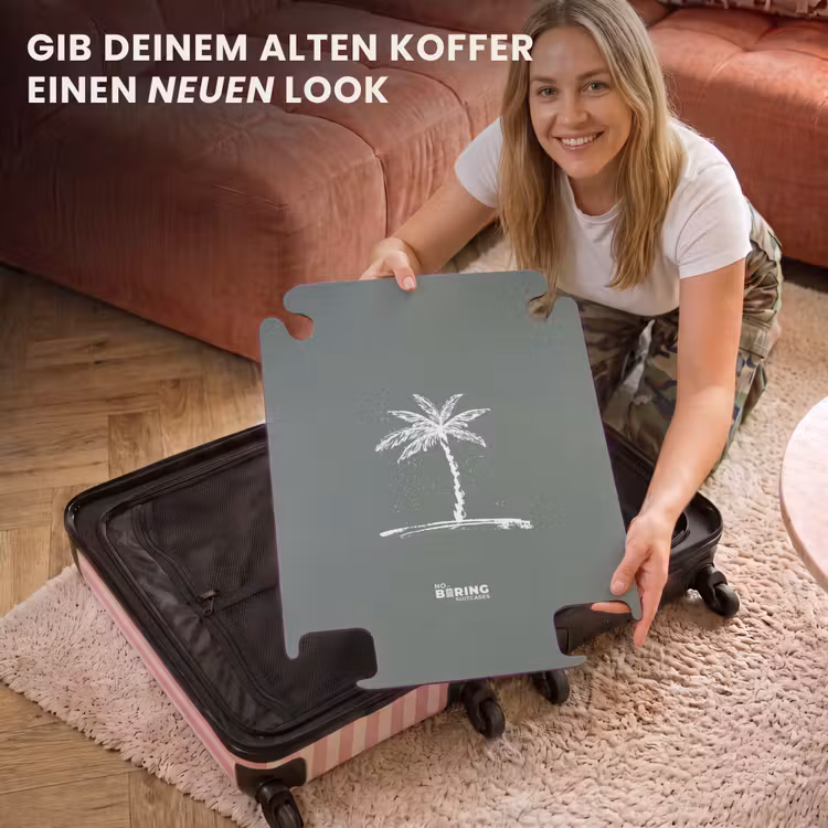 CaseSwap™ - Palmen - Palme auf salbeigrünem Hintergrund — 3