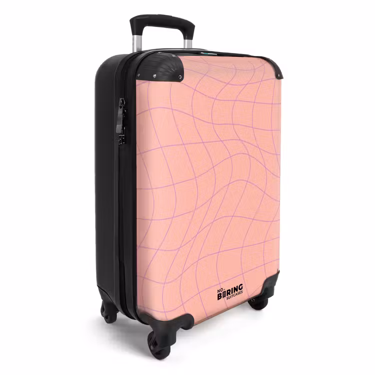 CaseSwap™ - Abstrakt - Rosa Linienkunst — 2