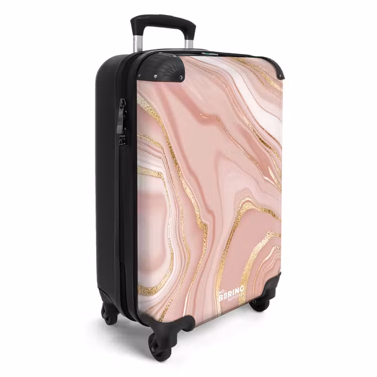 CaseSwap™ - Marmor - Rosa Marmor mit goldenen Akzenten — 2
