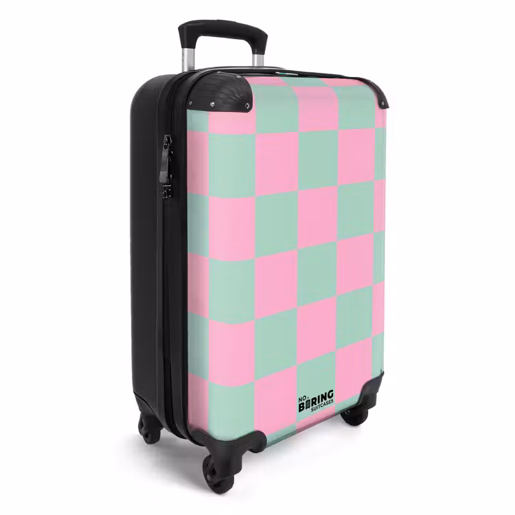CaseSwap™ - Quadrate - Rosa/Mintblau — 2
