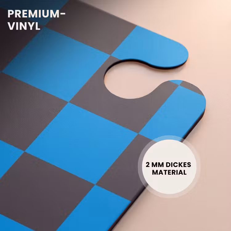CaseSwap™ - Quadrate - Schwarz/Blau — 6