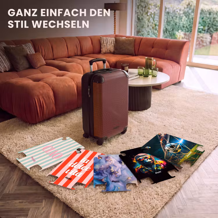 CaseSwap™ - Abstrakt - Rotes Gittermuster — 5
