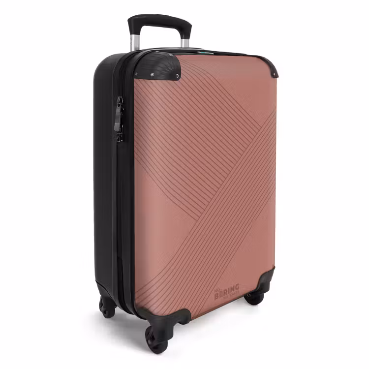 CaseSwap™ - Minimal - Sich überschneidende Linien auf warmem Terrakotta — 2